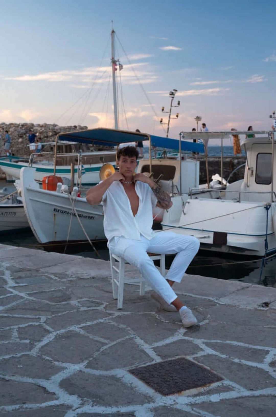 Pantaloni estivi in lino