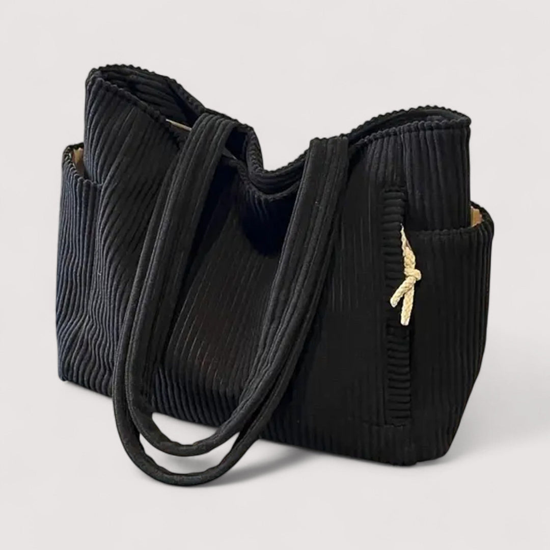 Lauren | Borsa a spalla in velluto a coste