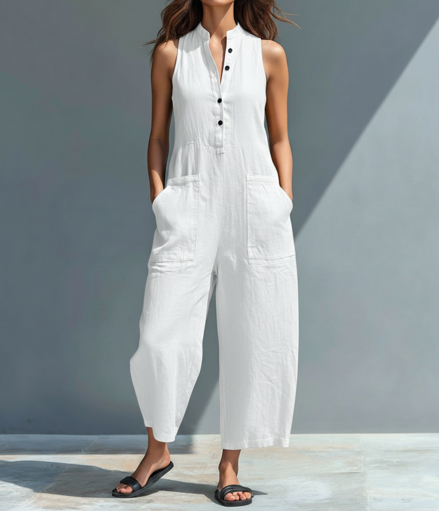Lucy | Elegante tuta senza maniche