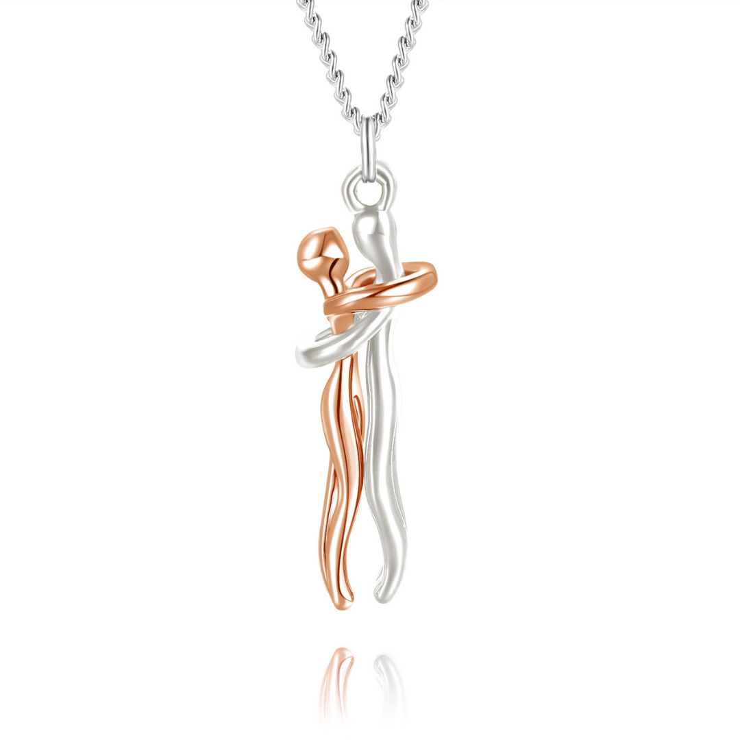 Collana Abbraccio d'amore (Piccolo - 3 cm)
