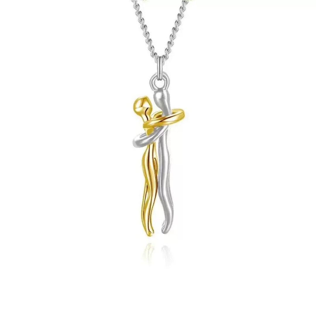 Collana Abbraccio d'amore (Piccolo - 3 cm)