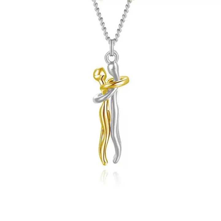 Collana Abbraccio d'amore (Grande - 4,5 cm)