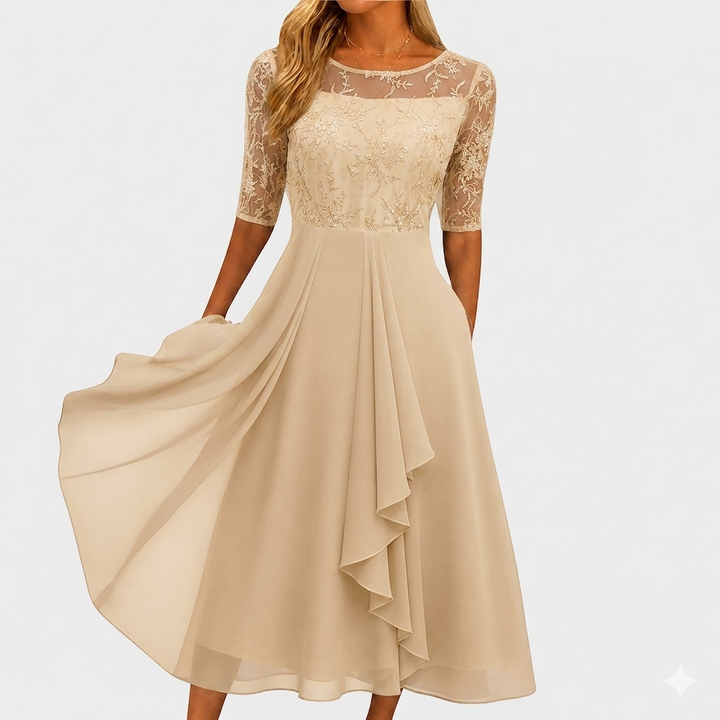 Rhonda | Abito elegante in pizzo