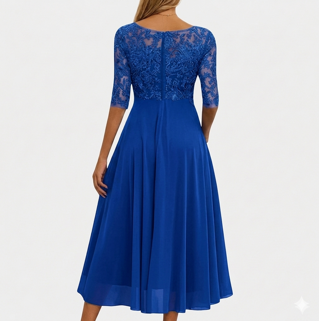 Rhonda | Abito elegante in pizzo