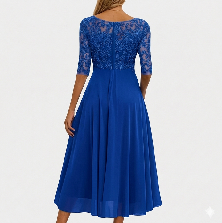 Rhonda | Abito elegante in pizzo