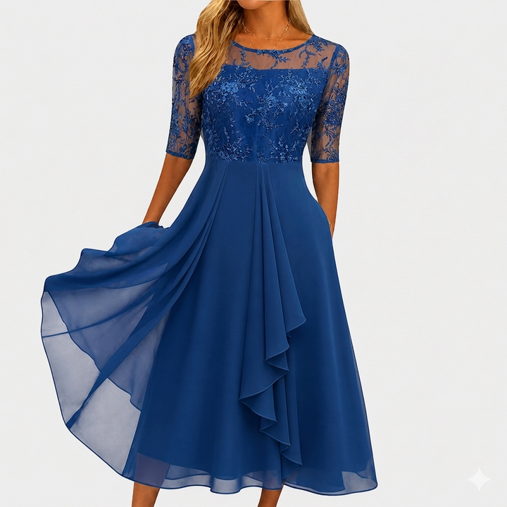 Rhonda | Abito elegante in pizzo