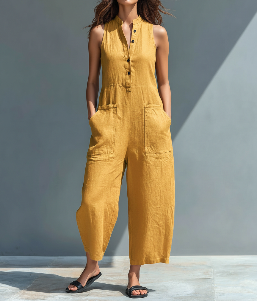 Lucy | Elegante tuta senza maniche