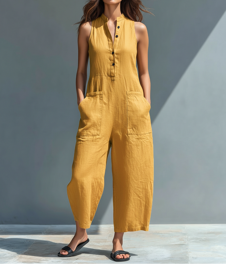 Lucy | Elegante tuta senza maniche