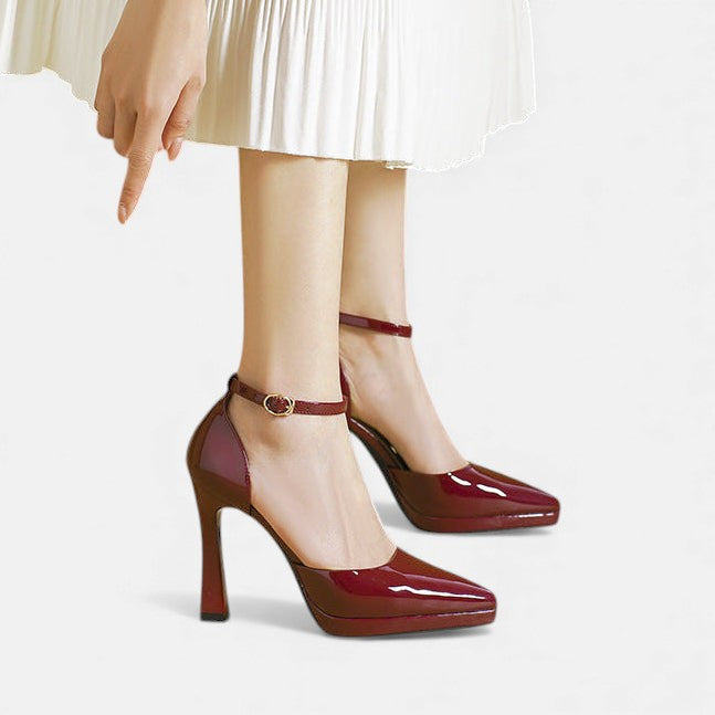 Tacchi in pelle Evette