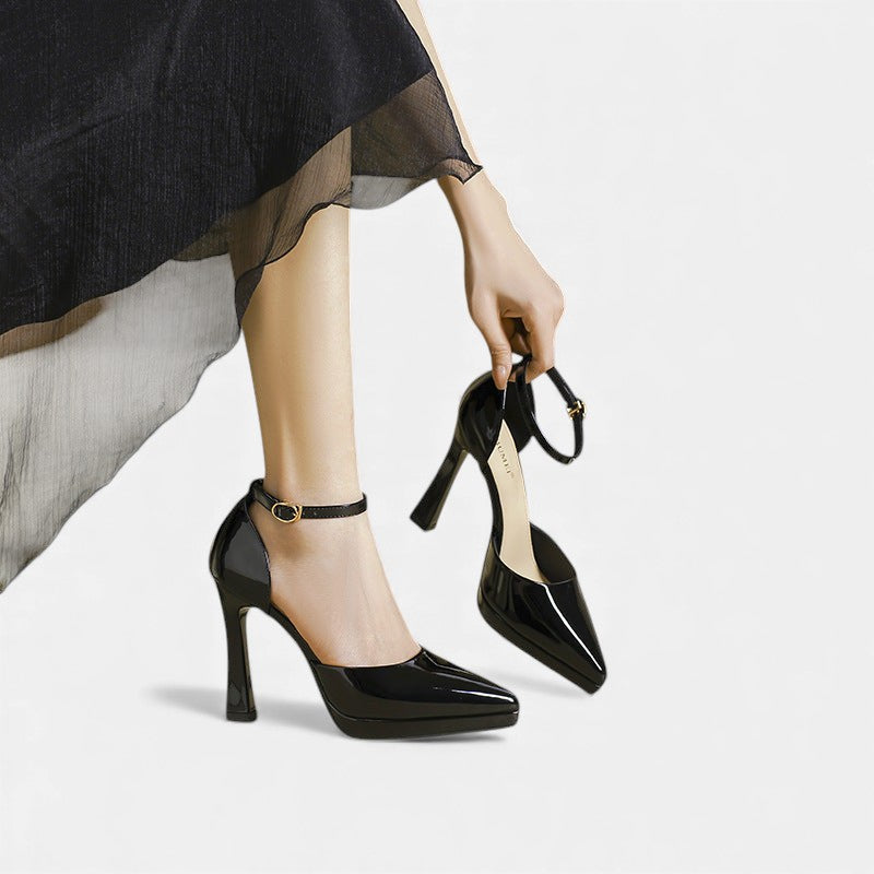 Tacchi in pelle Evette