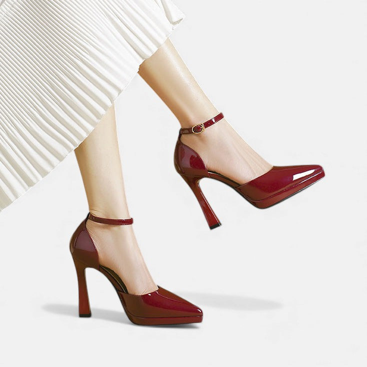 Tacchi in pelle Evette
