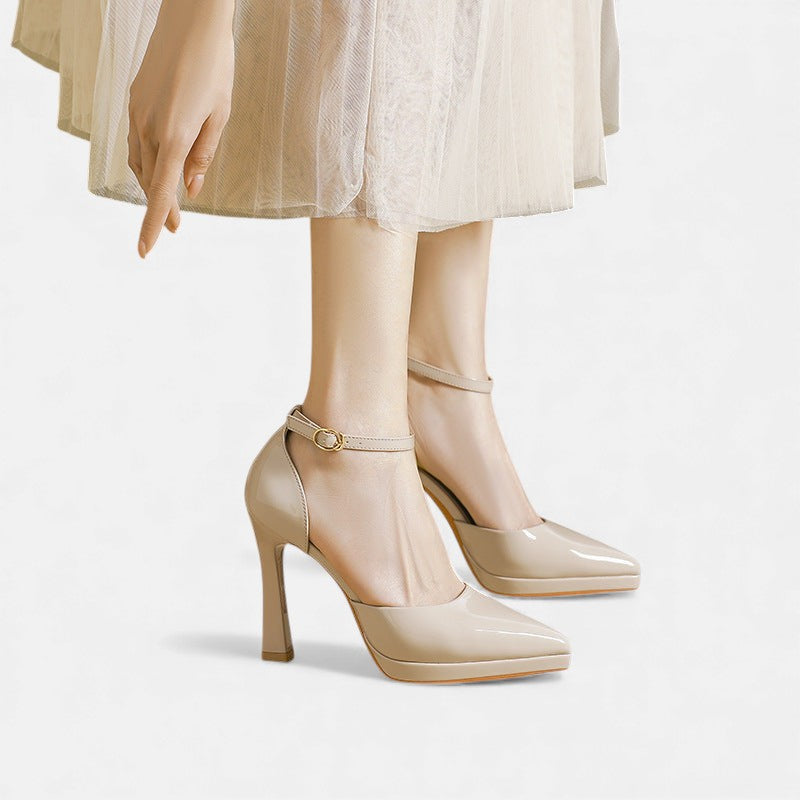 Tacchi in pelle Evette