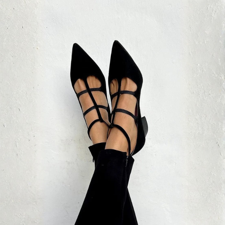 Giada | Scarpe con tacco e punta affusolata