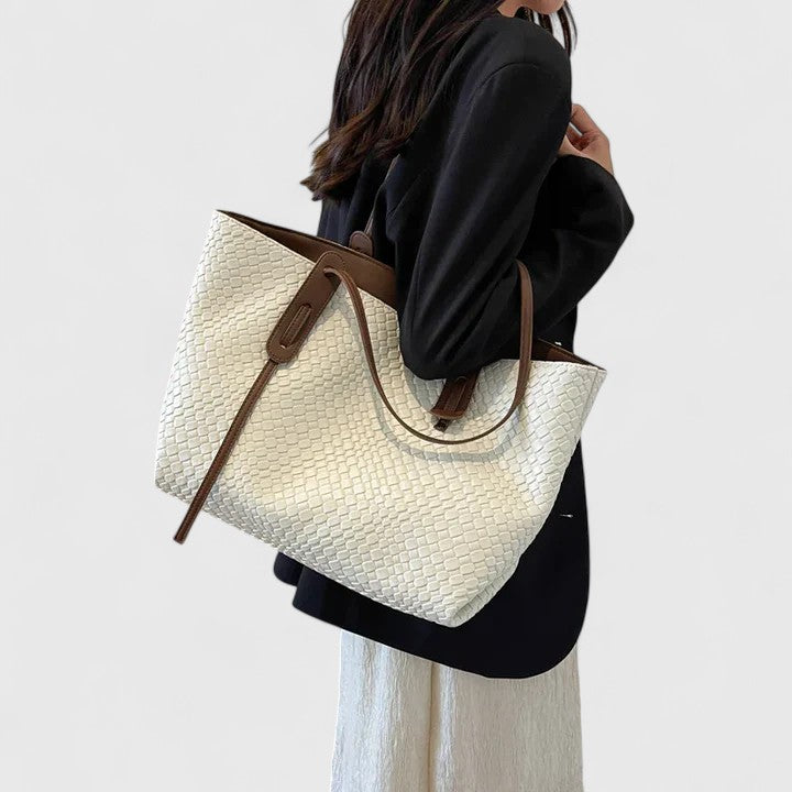 Sarenya | Borsa Tote Intrecciata Elegante