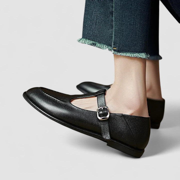 Camilla | Scarpe ortopediche Mary Jane con tacco basso