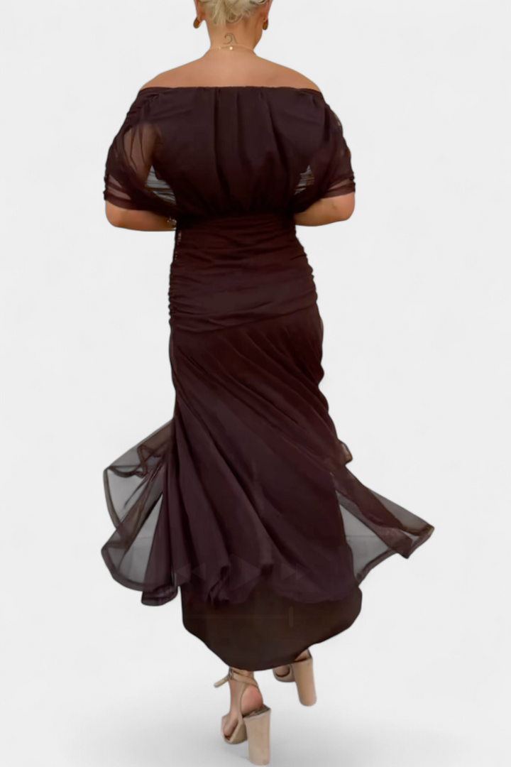 Alondra™ | Abito lungo a fiori con scollo a V