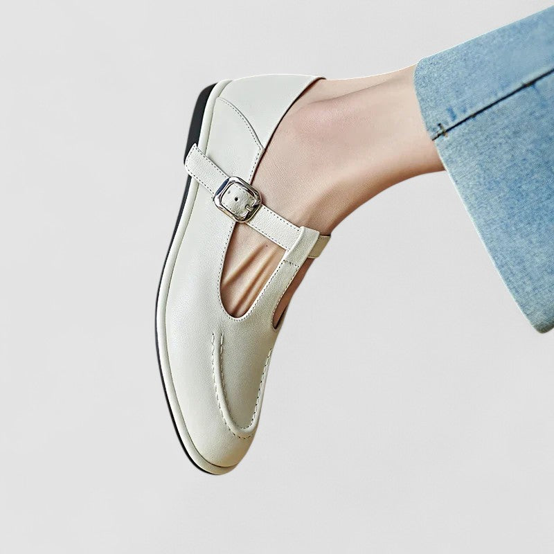 Camilla | Scarpe ortopediche Mary Jane con tacco basso