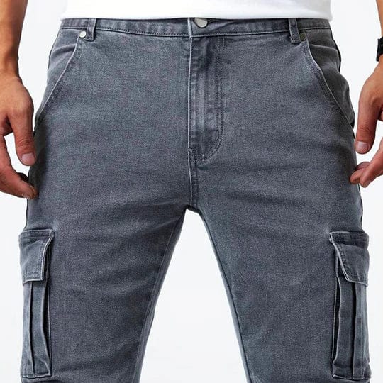 Lorenzo | Jeans Cargo in denim