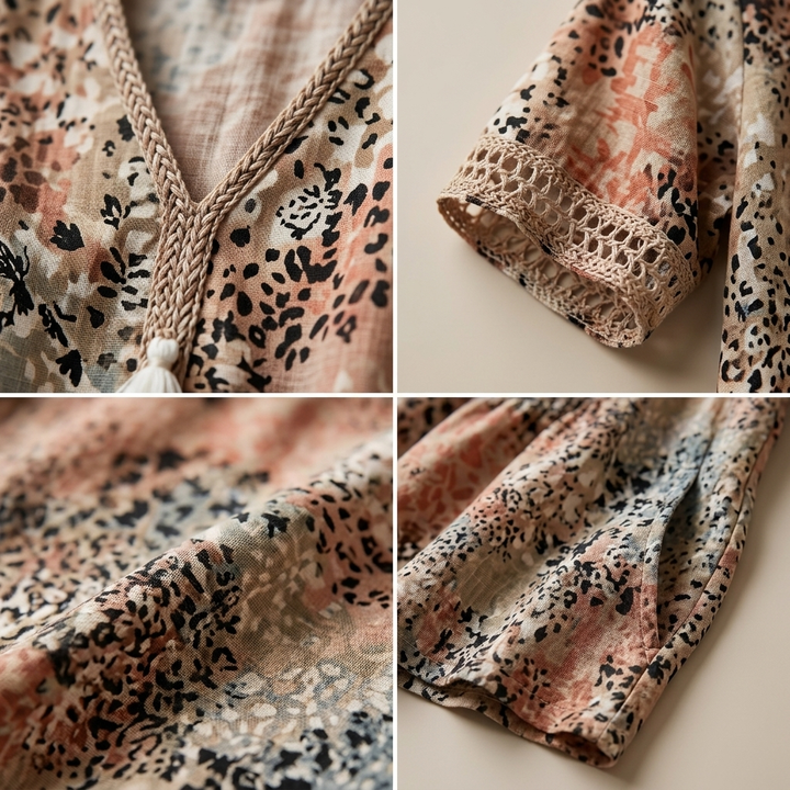 Marina | Abito Midi Elegante Estate
