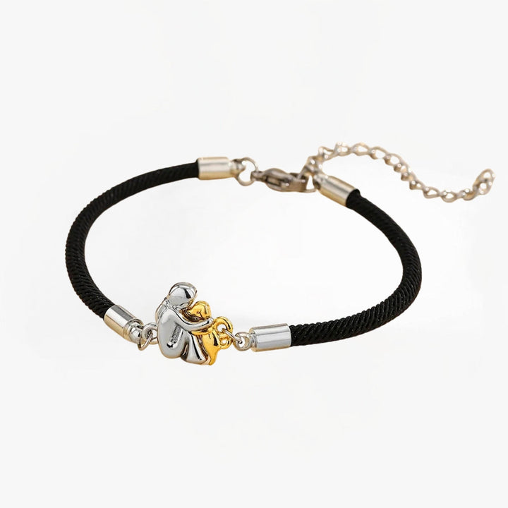katy™ - Bracciale con cordino e icona di cane